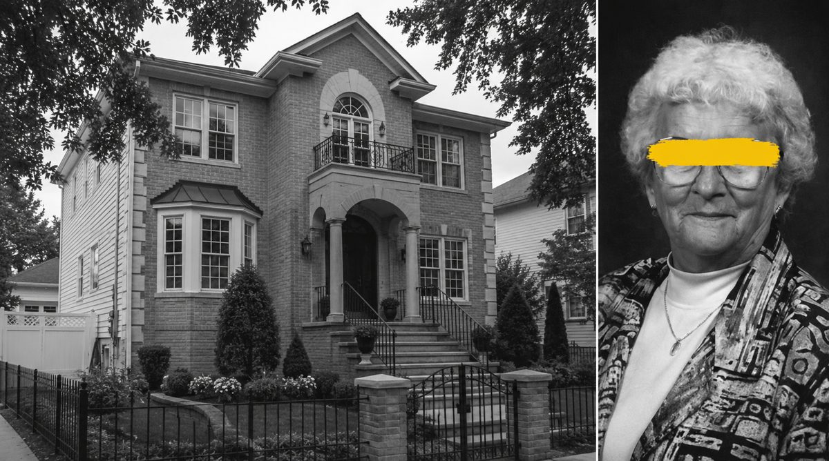 Dorothy Geyen and the family home her trust protected