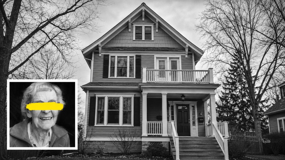 Marilyn Scheidecker and the family home her trust protected