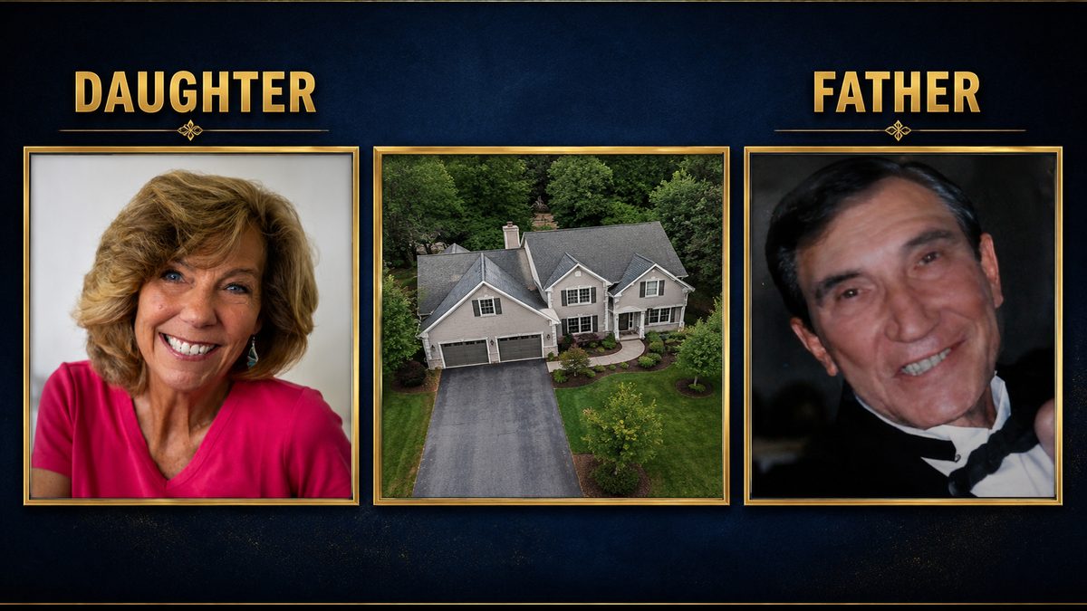 Sandy, the family home, and her father