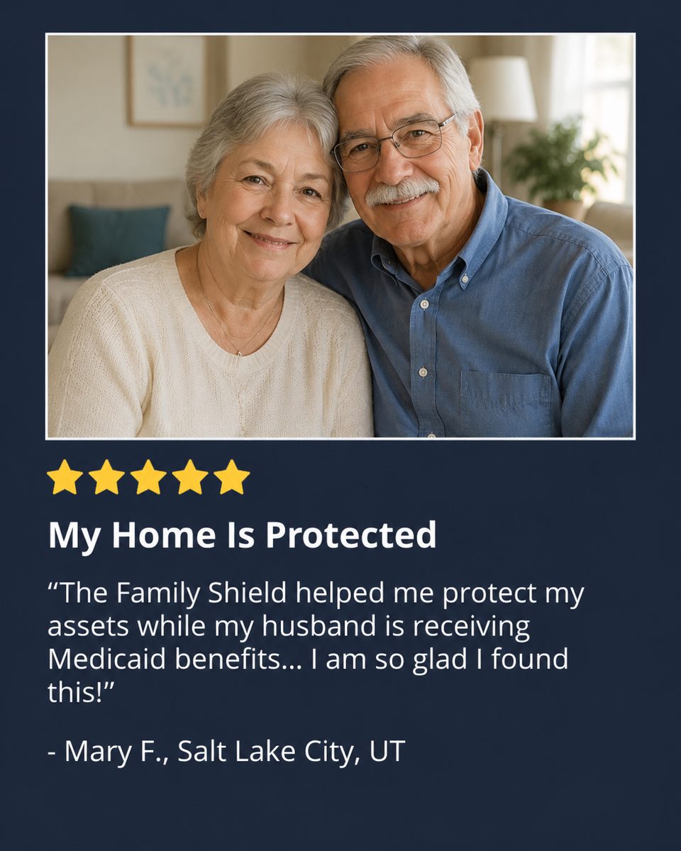 Five-star review from Mary F. in Salt Lake City, Utah: My home is protected